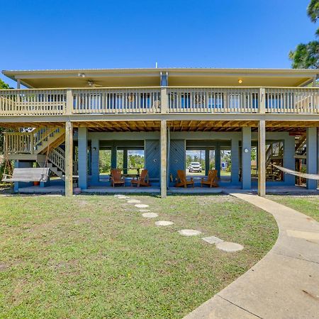 Waterfront Cedar Key Duplex Home Grill And Dock! 外观 照片